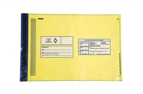 Envelope Coextrusado Com Lacre Adesivo