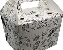 Caixa box para comida delivery