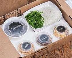 Embalagens descartáveis para alimentos delivery