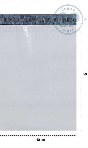 Envelope coextrusado com lacre adesivo Envelope coextrusado com lacre adesivo