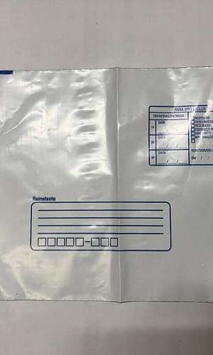 Envelope plastico inviolável