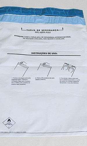 Envelopes de segurança com lacre adesivo Envelopes de segurança com lacre adesivo