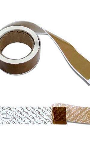 Lacre de segurança adesivo Lacre de segurança adesivo