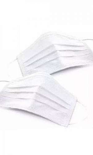 Máscara TNT descartável 100 unidades Máscara TNT descartável 100 unidades